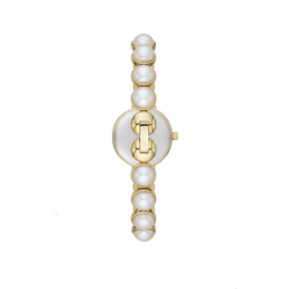 Kate Spade New York Monroe Imitation Pearl Bracelet Watch 24,mm - Picture 2 of 5